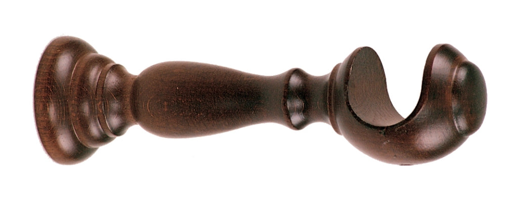 BL SUPPORTO PER BASTONE CILIEGIO 10 CM 2 PZ- 4,0 blister