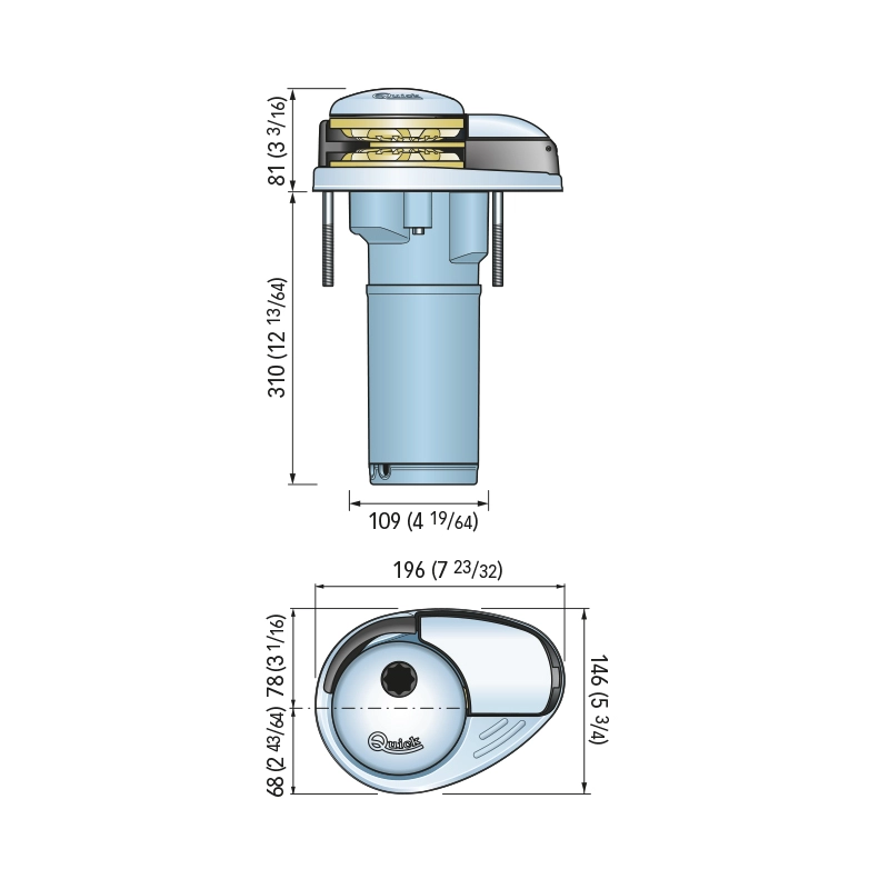 DP2L 700 12V 350W B.7 1/4