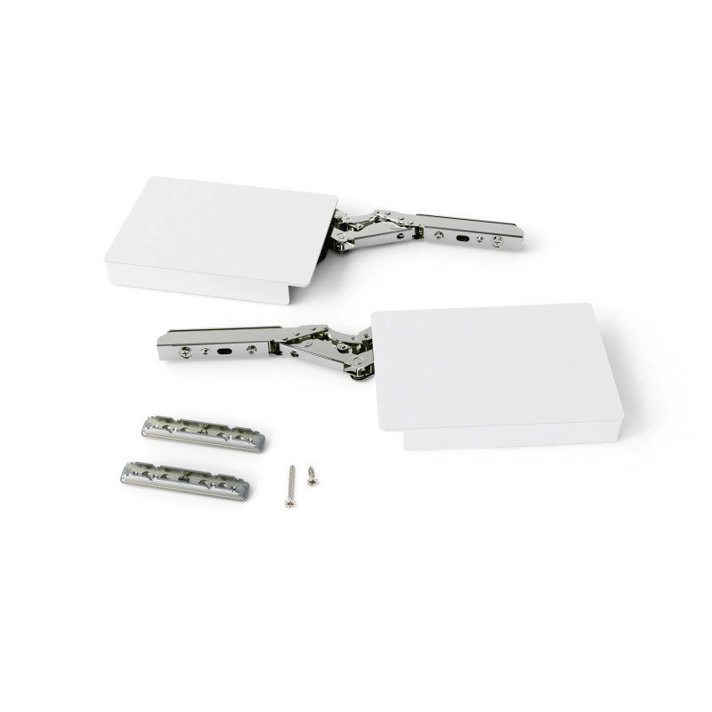 Braccetto per ante a ribalta verso l'alto Altius Lift, Forza 1840-5200 (high-H), Acciaio e tecnoplastica, Bianco