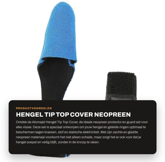 Set di Protezione per Esche in Neoprene - Copertura per Hengel - Estensibile - Blu - Protezione per Esche - Adatto per Modello Alomejel Hengel