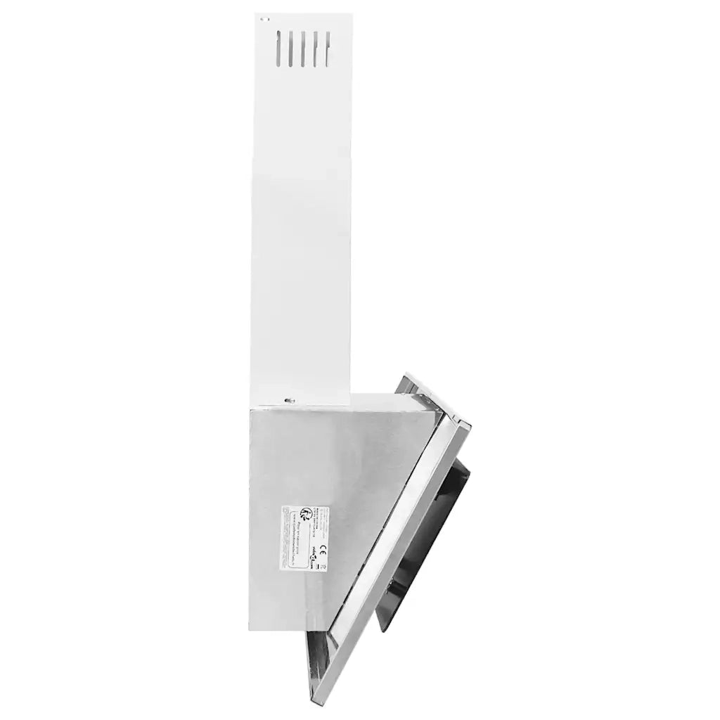 Cappa a Parete 90 cm in Acciaio Inox e Vetro Temperato Argento CFW8785965