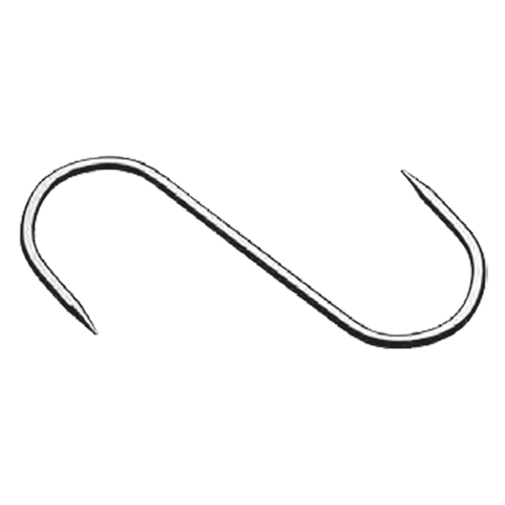GANCIO FISSO 2 punte - mm. 200 x 9 cf. 10 pz