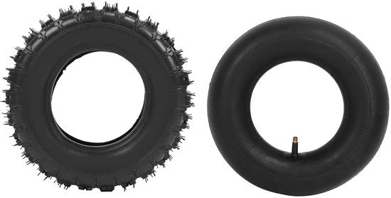Set di pneumatici interni per tagliaerba 3.5/4.0-6 - resistente all'urto e all'esplosione - pressione 7.0PSI - adatto per tagliaerba cross - set di pneumatici interni per tagliaerba