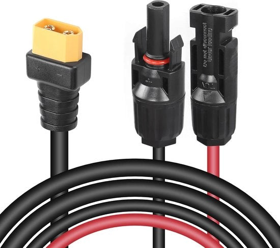 Pannello solare a XT60 cavo - 1,8 m cavo di estensione con 14 AWG filo per centrali elettriche e batterie RV
