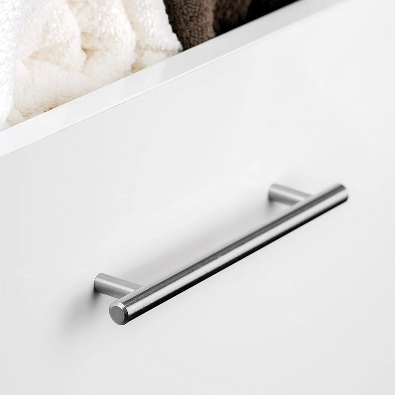 Appendiabiti per armadio Hang, larghezza regolabile 830-1150 mm, Acciaio e Tecnoplastica, Verniciato moka