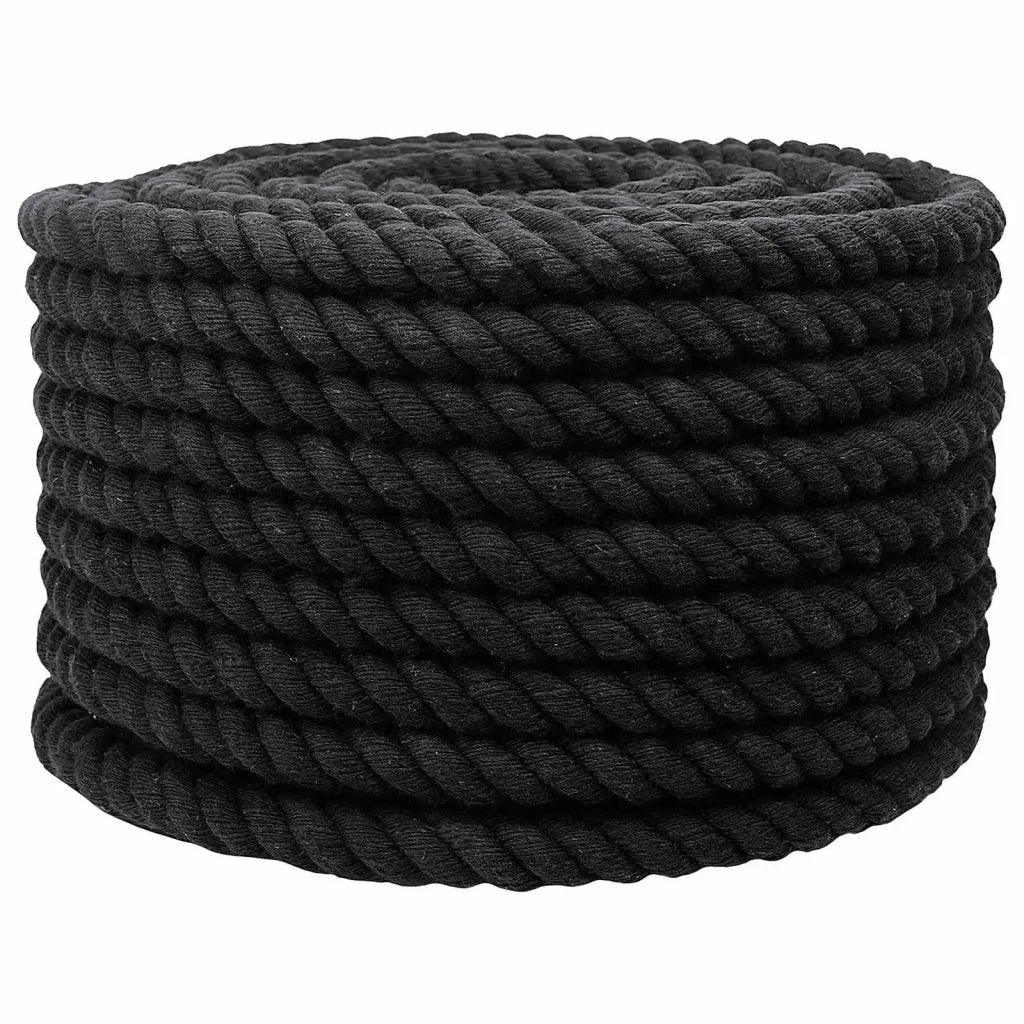 Corda | Fune Nero 2,4 x 2,4 x 2500 cm Cotone