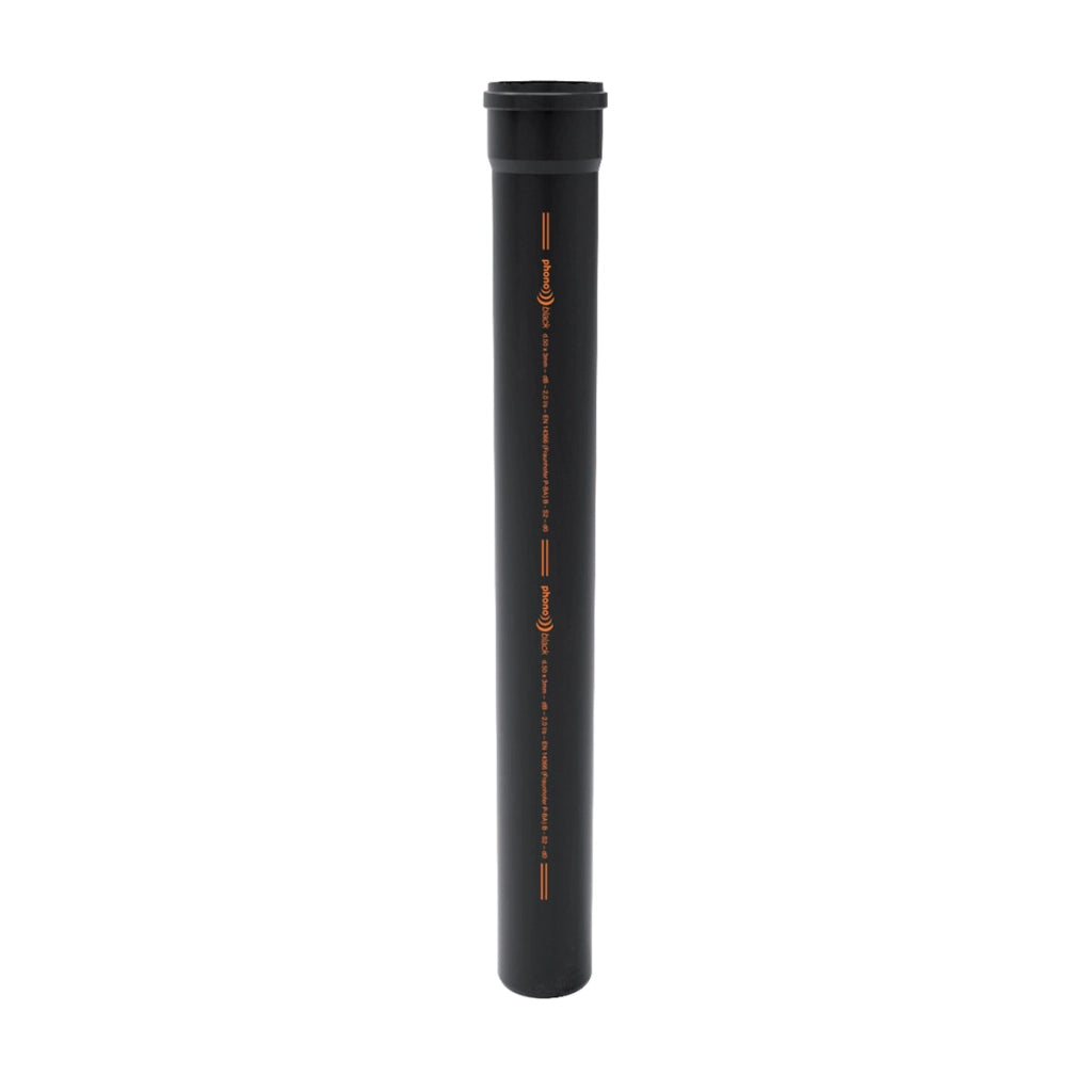 TUBO PHONO BLACK 1 BICCHIERE- Diam. 125 lungh. 2000- NICOL- pezzi 1
