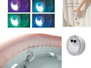 LUCE A LED MULTICOLOR PER BUBBLE SPA  peso kg.0,43 (28503)    INTEX