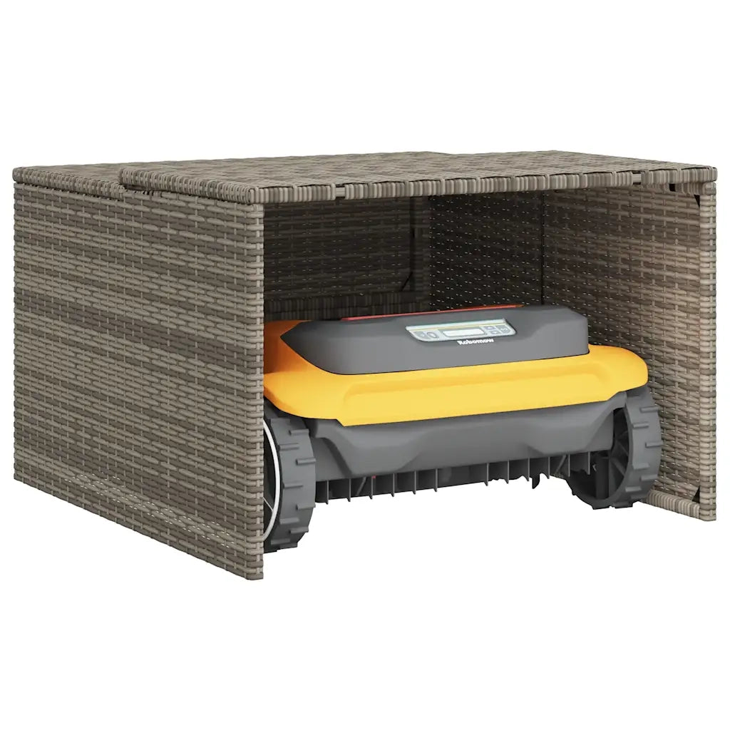 Garage per Robot Tosaerba Grigio 86x90x52/57 cm in Polyrattan 365406