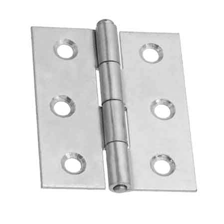 CERNIERA PESANTE PERNO FISSO 75x50 mm - 24 pezzi- CERNIERIFICIO VALTOCE