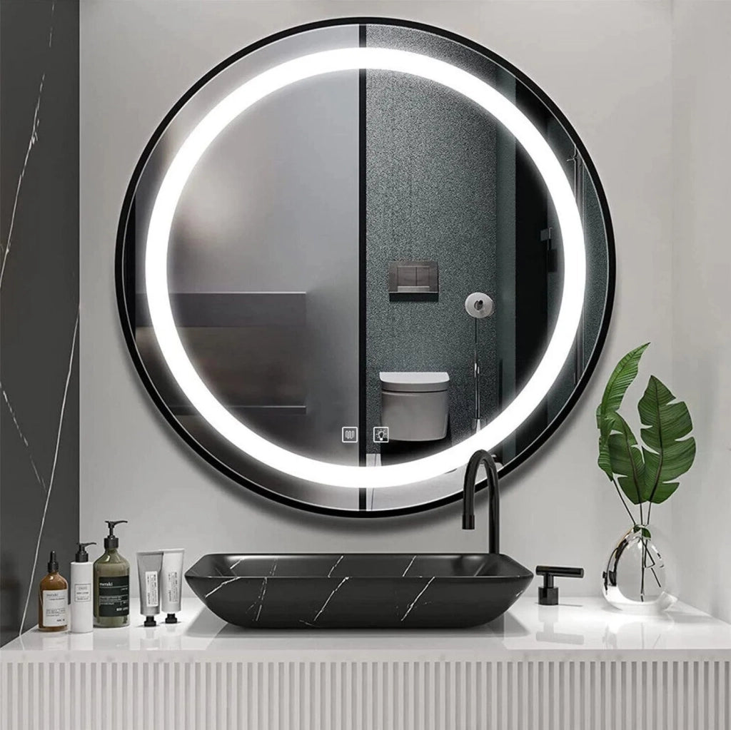 Specchio Led 100cm Mmj Black