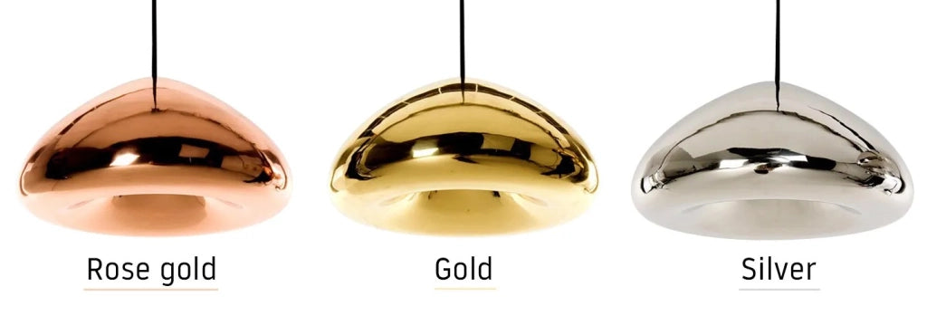 Lampada Da Soffitto Pensile Di Vetro Specchio APP322-1CP Silver