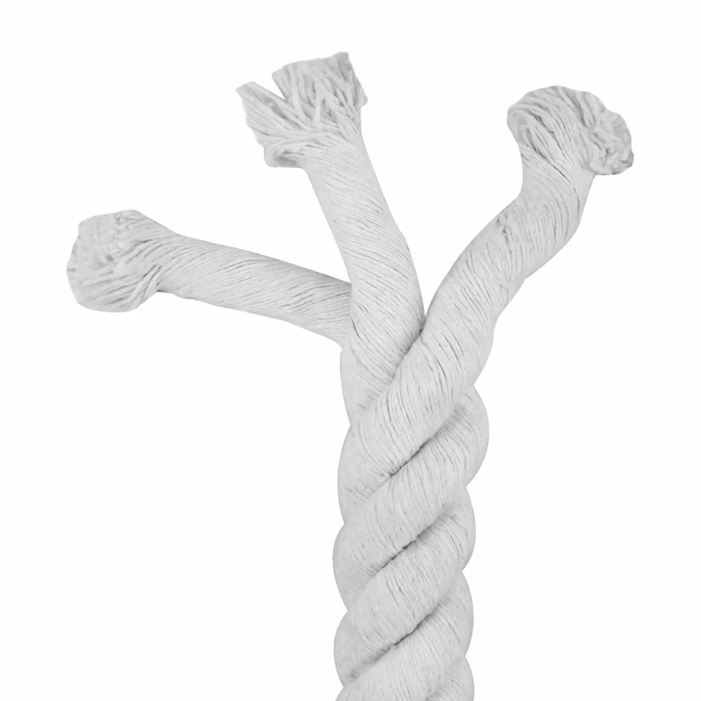 Corda di Cotone 50 mm 10 m Bianco 100% Cotone 42011888