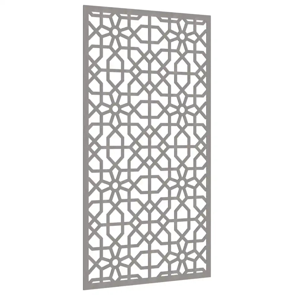 Decorazione Muro da Giardino-Decorazioni da giardino 105x55 cm Moresco Acciaio Corten