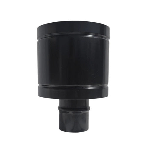 CAPPELLO ANTIVENTO INOX304 PER CANNE FUMARIE A PELLET NERO- Diam. 80- DK- pezzi 1