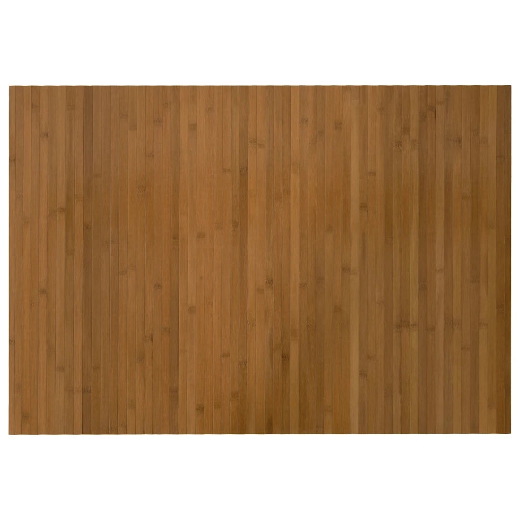 Tappeto del soggiorno | Tappeto Rettangolare Marrone 70x100 cm in Bamb¨´