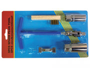 CHIAVE P/CANDELE C/SPAZZOLINO SET 5 PZ