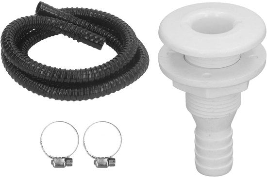 Installazione di pompa a vapore con tubo 3/4 pollici 6,7ft - Kit di sanitari per pompa a vapore - Inclusi viti e valvola di accesso