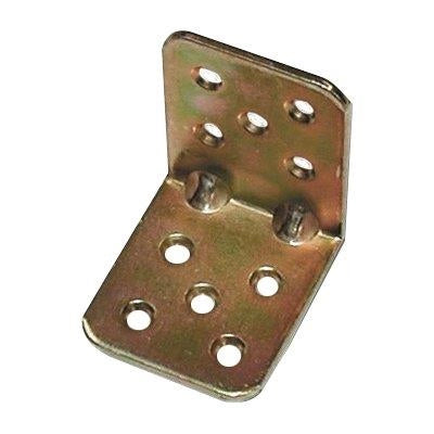 GIUNZIONE GAZEBO PESANTE ANGOLARE 790 - ZINCATA GIALLA S.MM 2,5 MM 45X45X40- 50 pezzi