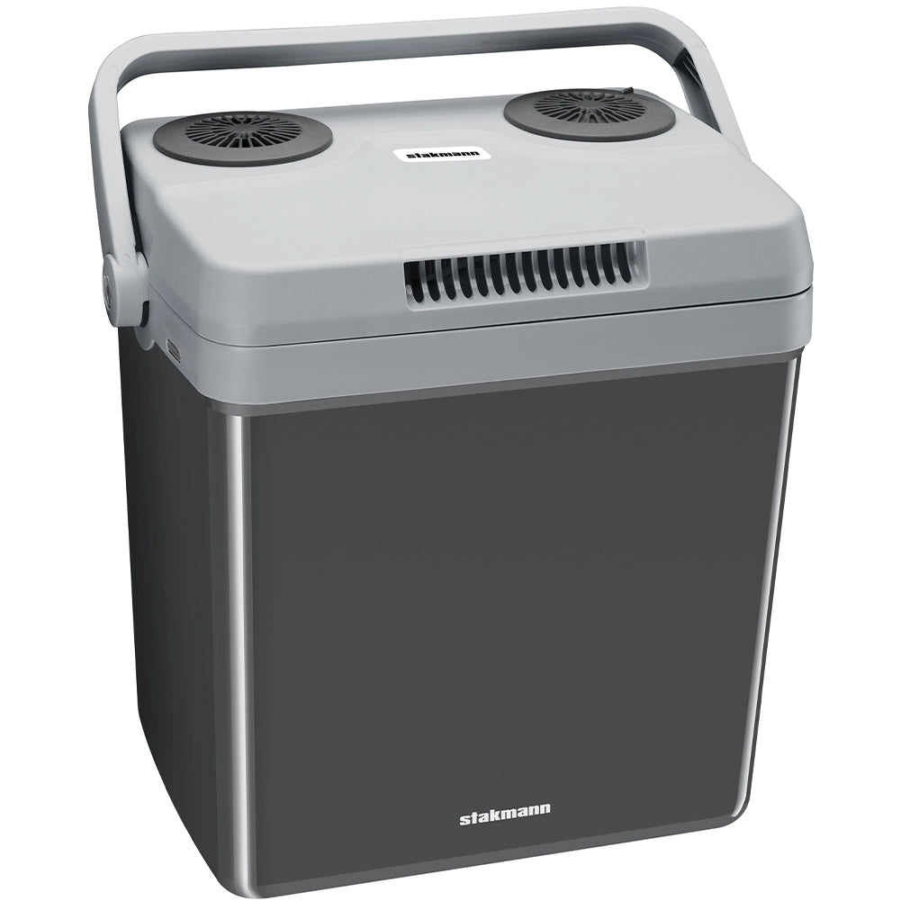 Frigorifero Elettrico Portatile 32 Litri Caldo e Freddo Grigio Spina 230V e 12V