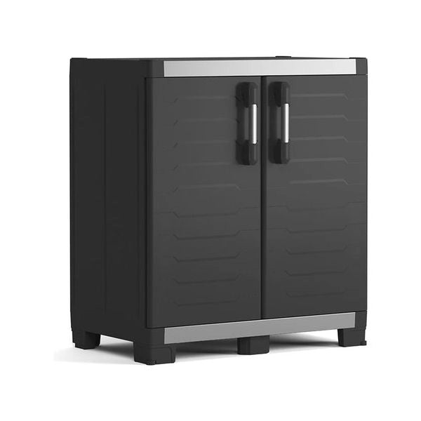 Armadio plastica keter 97720000022 garage xl basso nero