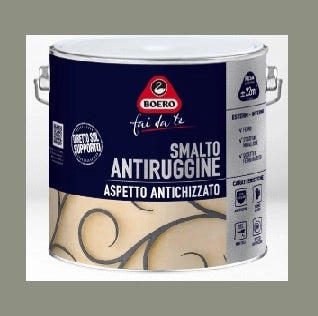 SMALTO ANTIRUGGINE GRIGIO CHIARO GRANA GROSSA 2LT - BOERO
