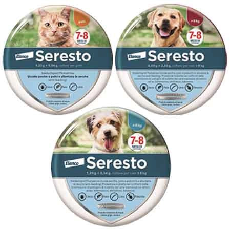 COLLARE ANTIPARASSITARIO 'SERESTO'  Per cani > 8 Kg - FRONTLINE