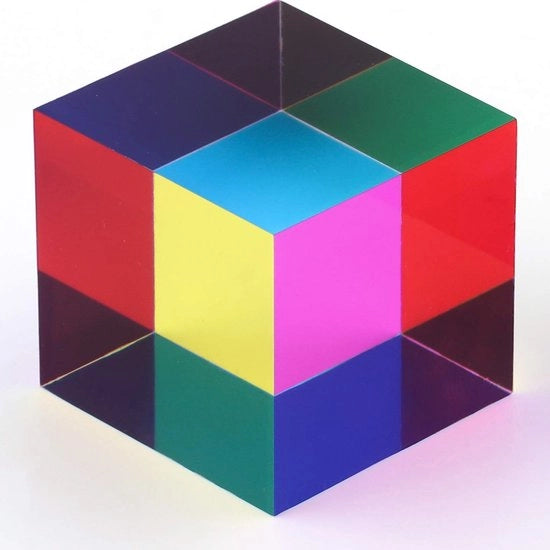 Cubo Ottico - Illusione Optica - 1 pezzo - Acrilico - 40mm