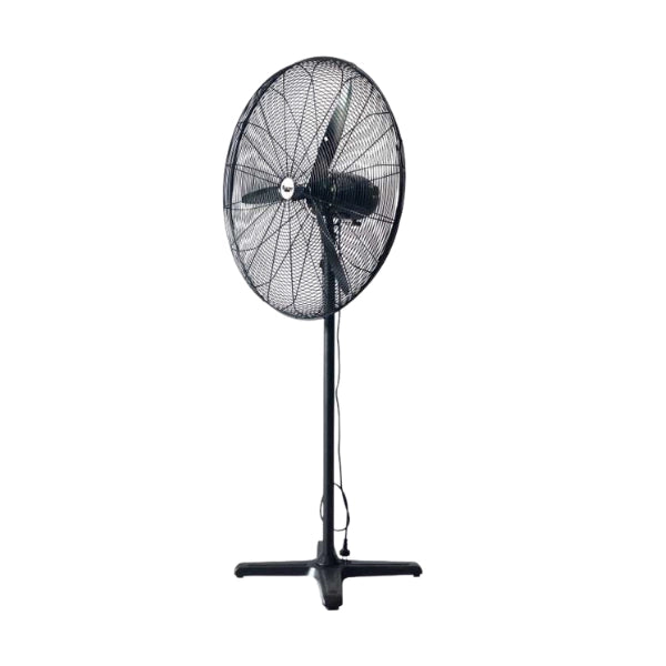 Ventilatore d'aria con piantana modell  KRS  AXP12 in alluminio 12.200 mc/h - 720x200x750  - 650W colore Nero