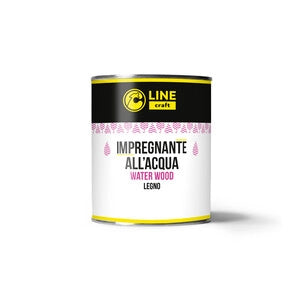 C IMPREGNANTE ACQUA P/LEGNO 0,75L CASTAGNO 840 WATER WOOD- C LINE CRAFT- 1,0 pz