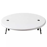 COPERCHIO ROTONDO Ø94MM +GRIFFE BIANCO
