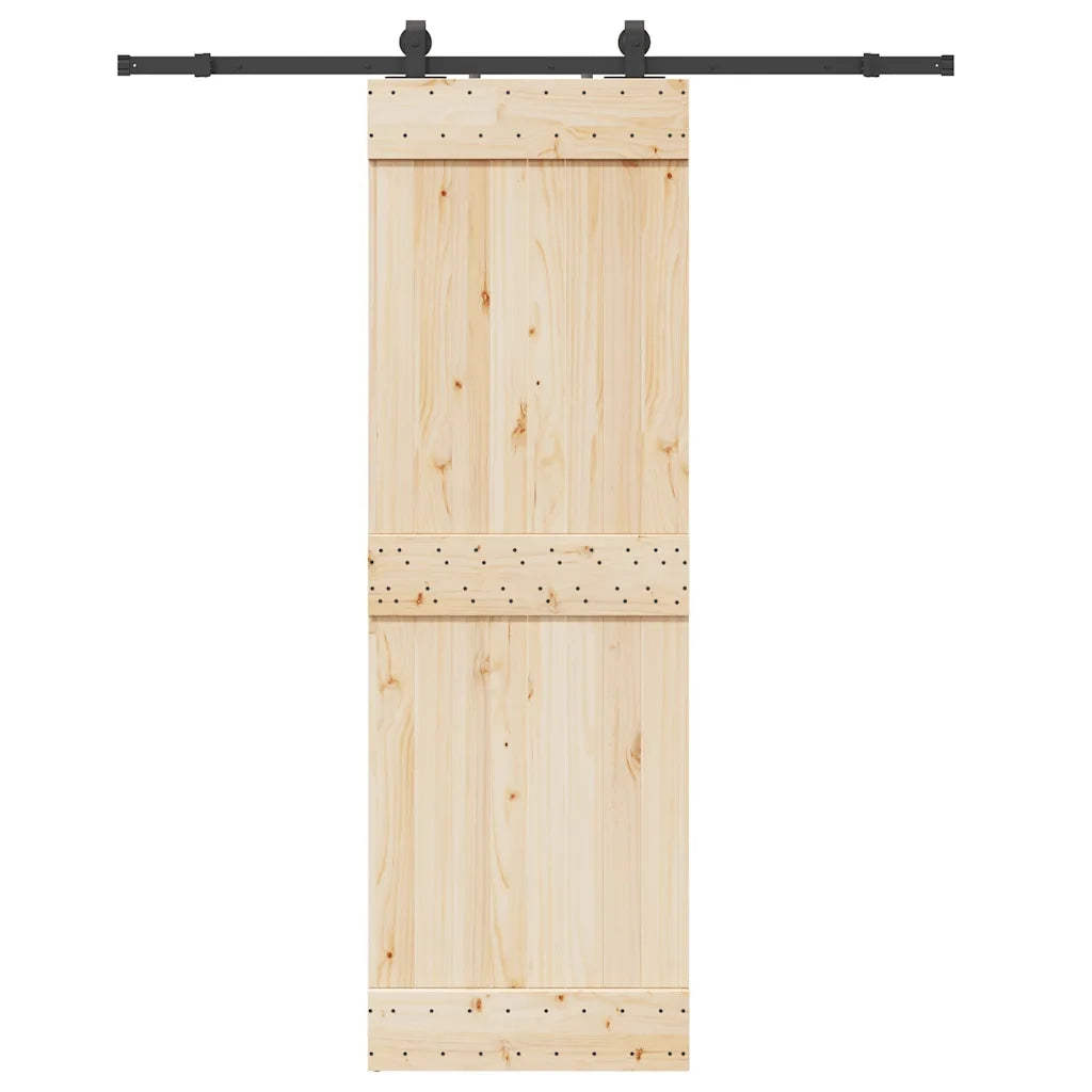 Kit di Binari per Porte Scorrevoli 183 cm Acciaio Nero 4009716