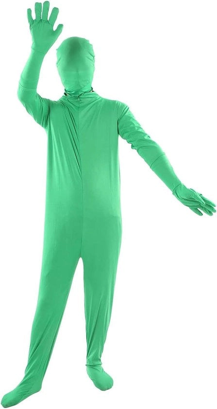 Sopravveste Verde con Disegno a Sfaccettatura per Fotografia e Riprese con Chroma Key (180 cm)