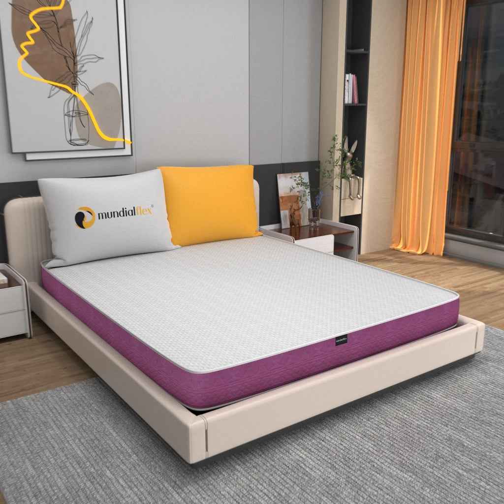 Materasso Pieghevole 140x180 per Divano Letto – Poly Foam, Ortopedico, Traspirante, Indeformabile – Dispositivo Medico Made in Italy - Anallergico e Antibatterico | Tramonto