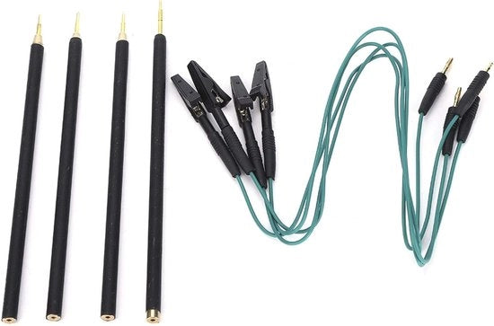 Probe Penna a 12 V 4 pezzi/set con pennelli LED BDM per pin di connessione con cavo di collegamento per la sostituzione del pannello ECU.