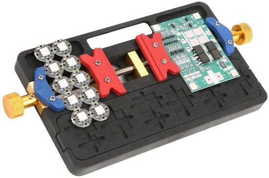 Supporto per Tavole di Stampaggio - Ondeportata per Tavole di Stampaggio - Scatola in Acciaio Leggera - Resistente al Calore - Formato Compattato - 15x9x1,2 cm - Supporto per Tavole di Stampaggio