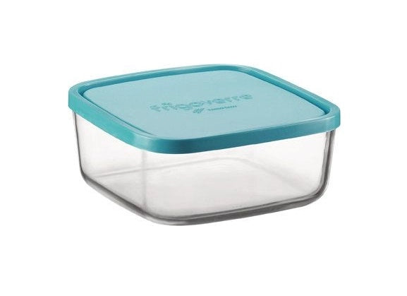 Contenitore ermetico frigo Frigoverre system quadrato 19 cm bormioli