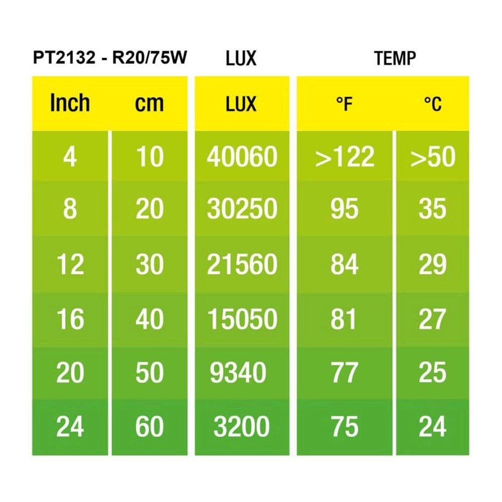 ExoTerra Daylight Basking Spot - lampada al Neodymium ad ampio spettro Wattaggio Riscaldatori e lampade terrario: 75W