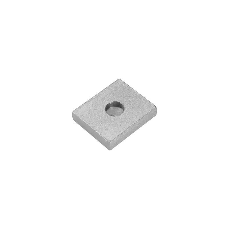 PIASTRA PER PERNO INFERIORE PER CANCELLI Ø 24 mm - 6 pezzi- COMBI ARIALDO