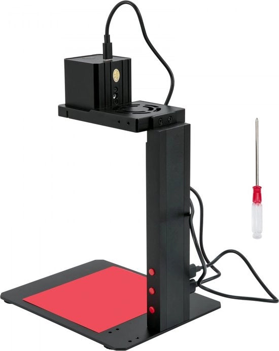 Macchina di laser per gravatura, Apparecchio di gravatura Mini Laser, Macchina di laser per gravatura Portatile 10x10cm Standalone con autofocus