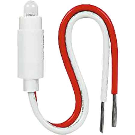 LAMPADA LED SPIA PER PULSANTE ILLUMINABILE cavo 100 mm - EC ELETTROCANALI