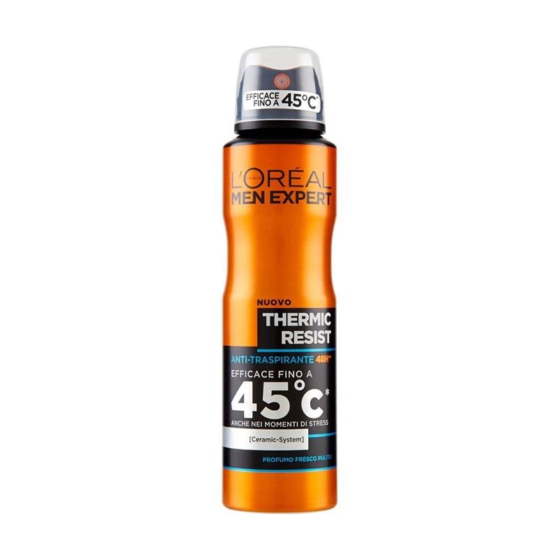 L'ORÉAL PARIS MEN EXPERT DEODORANTE SPRAY THERMIC RESIST FINO A 45°