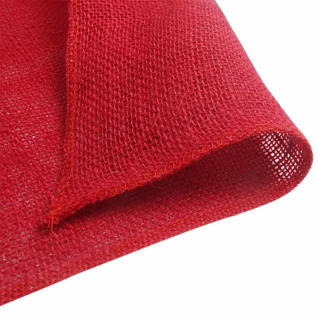 Rotolo di Juta 100 x 5000 cm Rosso 42012174