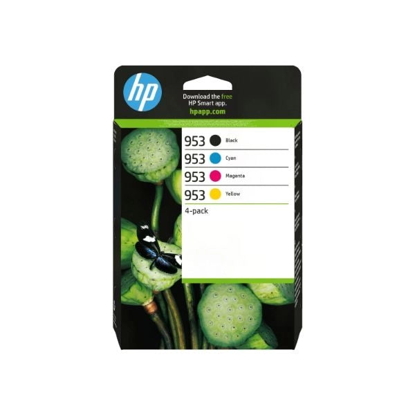 Hp 6zc69ae 953 ink cmyk 4pack
