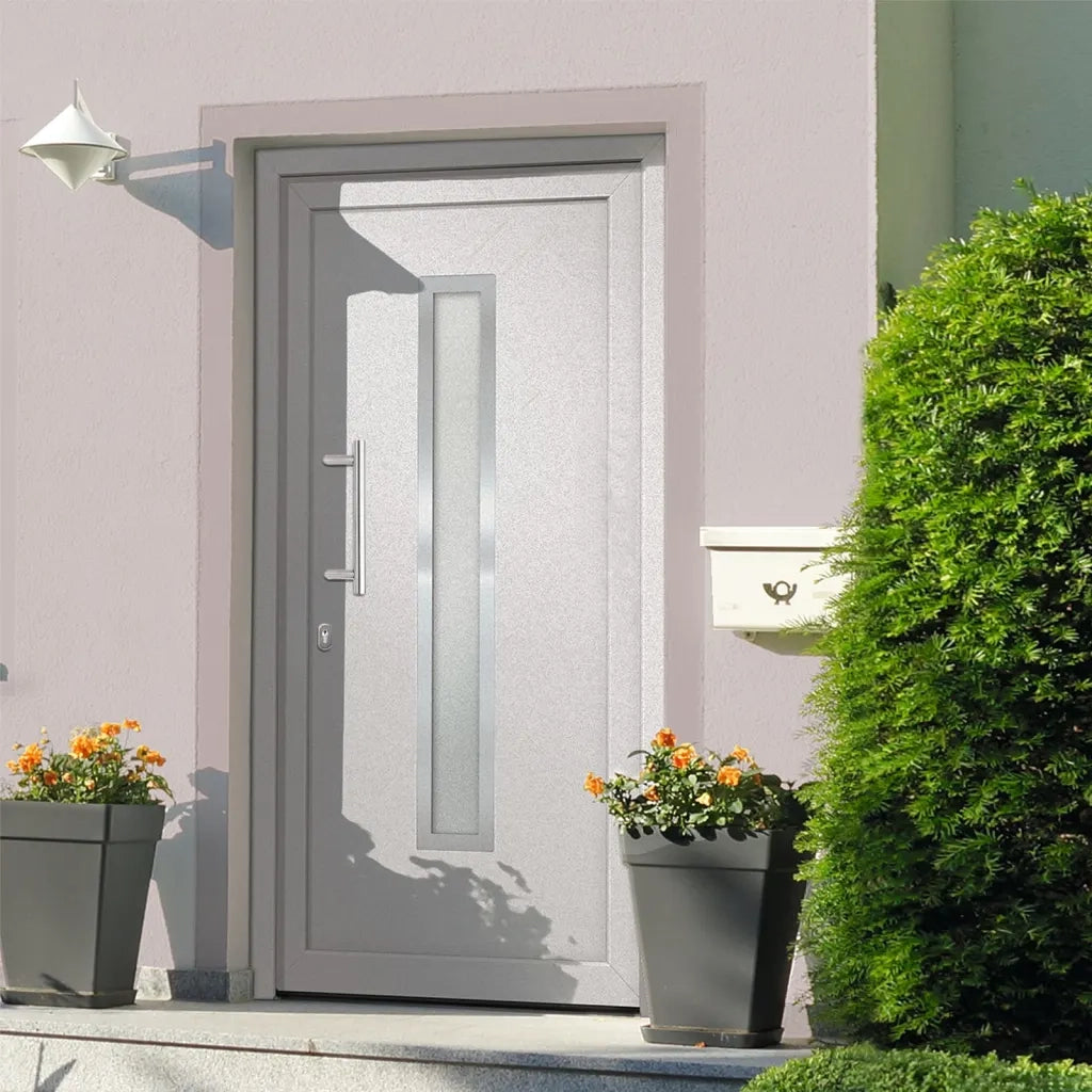 Porta di Ingresso Bianca 108x200 cm 279227