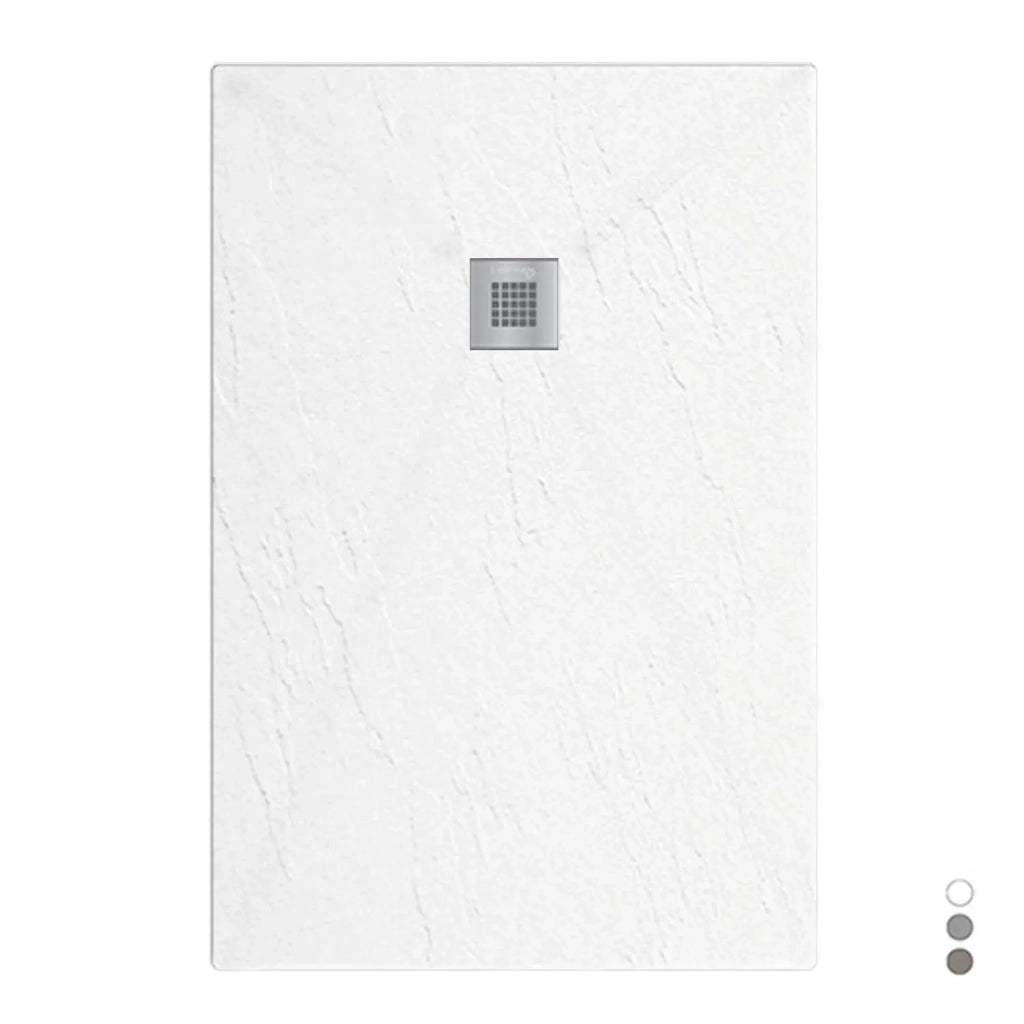 Piatto doccia rettangolare bianco 80x120 cm