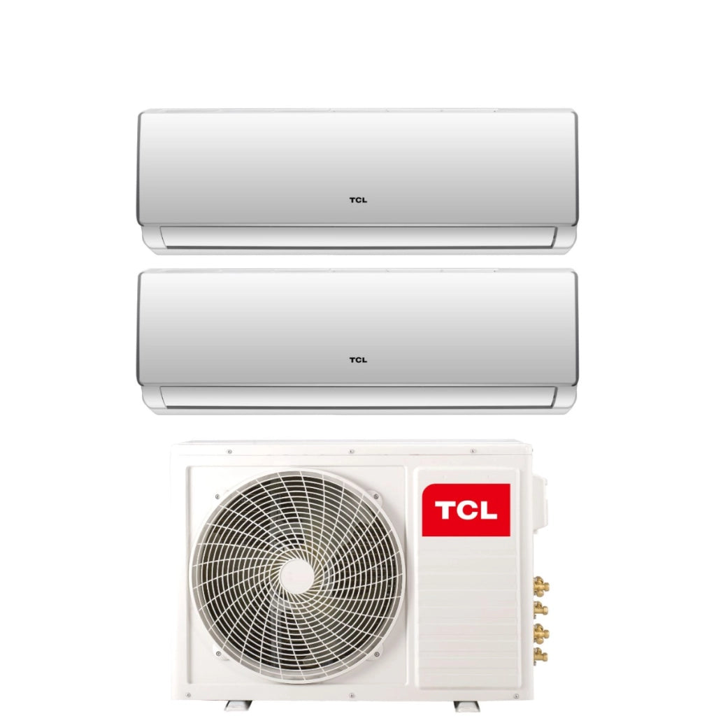 Climatizzatore Condizionatore TCL Dual Split Inverter serie ELITE F2 9+12 con MT1821 R-32 Wi-Fi Integrato 9000+12000