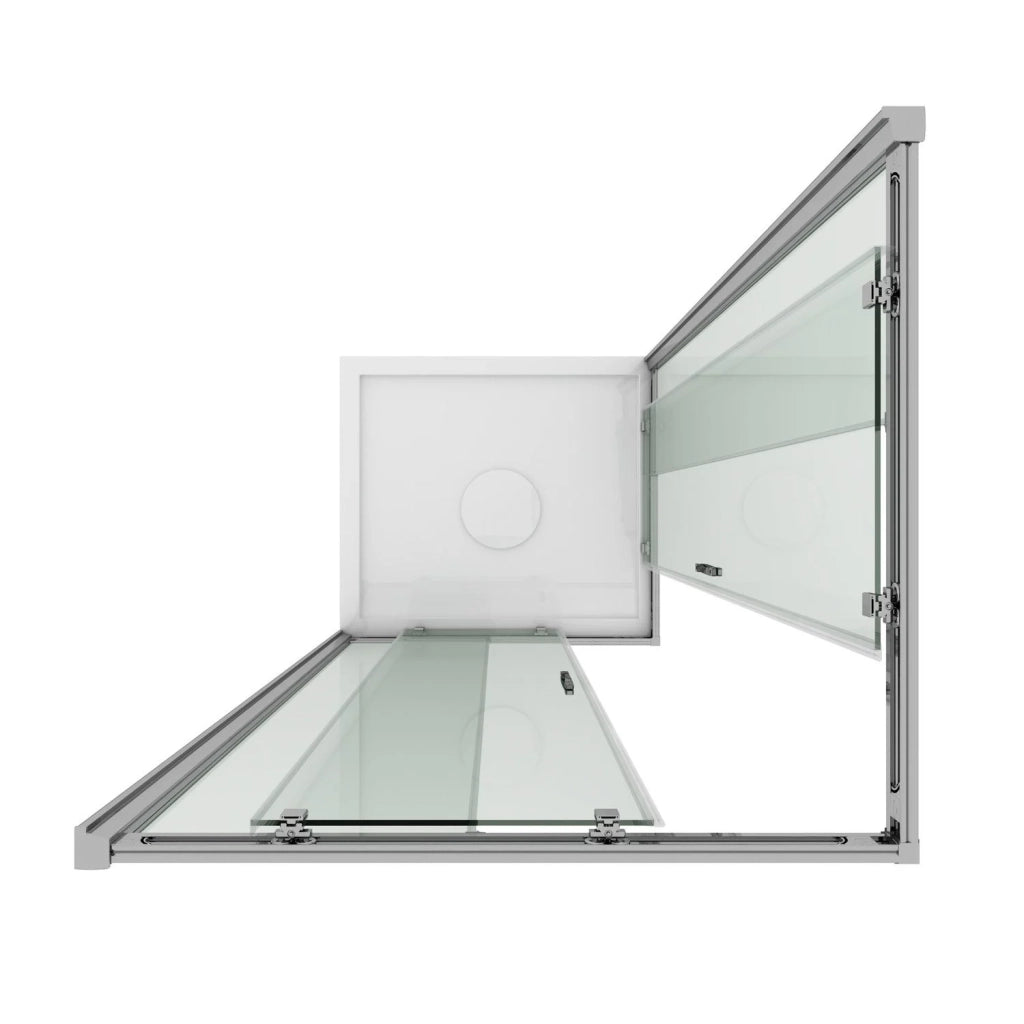 Box doccia 70x120CM H198 trasparente mod. Evolution