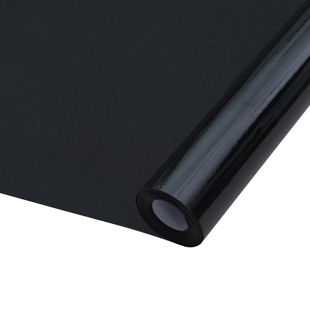 Pellicole per Vetri Statiche Smerigliate Nere 3pz in PVC 3208953