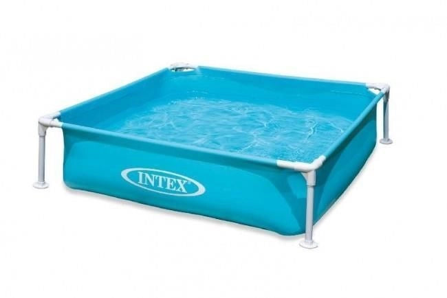 Intex Piscina Smontabile Mini Frame 122x122x30 cm Azzurra PVC 342 litri